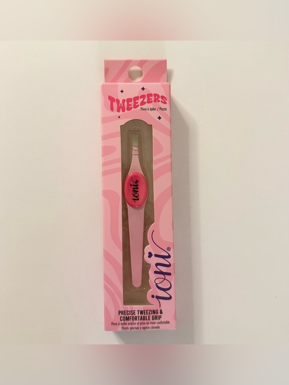 NEW in box pink tweezers